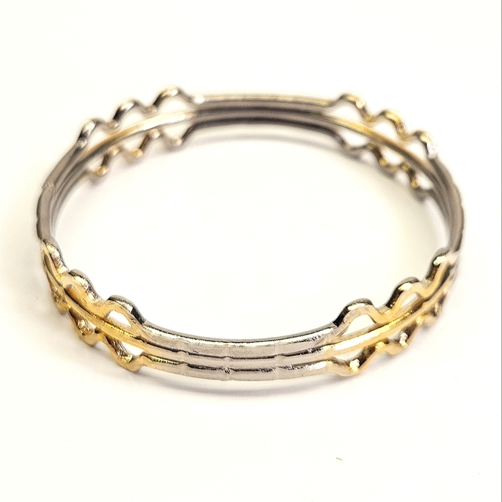 Gold and Silver Women's Bracelet